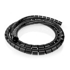 SWB KS-10BLACK Kabelmanagement | spiraalvormige sleeve | 1 stuks | maximale kabeldikte: 60 mm | pvc | zwart